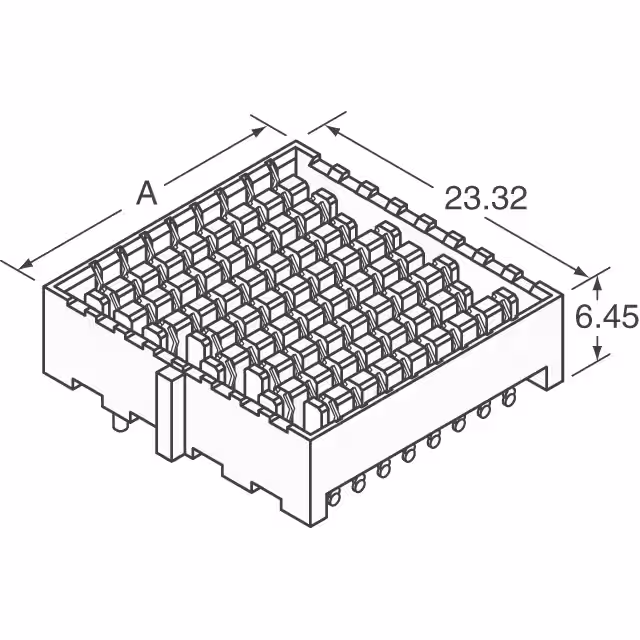 DPAF-08-03.0-H-3-2-A Samtec Inc.  Matrices de type bord Mezzanine (carte à carte)